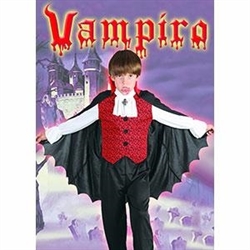 VESTITO BIMBI VAMPIRO LUSSO L