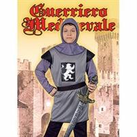 VESTITO BIMBO E.7-9 GUERRIERO MEDIOEVALE