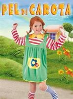 COSTUME BIMBO E.7-9 ANNI PEL DI CAROTA