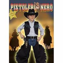 VESTITO BIMBO E.7-9 PISTOLERO NERO