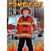 VESTITO BIMBO E.7-9 ANNI POMPIERE