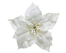 APPEND.BIANCO FIORE ROSA  C/CLIP DIAM.CM.24