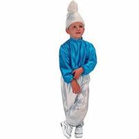 VESTITO BIMBO LINE GRIF 8-9 ANNI PUFFO