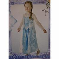 COSTUME BIMBA ELSA DELUXE TAGLIA M ANNI 5-6