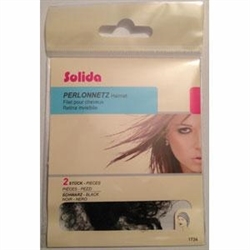 x.RETINA PER CAPELLI INVISIBILE X 2 NERO