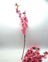 FIORE RAMO DI PESCO L.65CM. ROSA