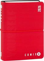 AGENDA COMIX U YOUR SELF 16 MESI DAY MINI RED