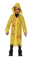 COSTUME IMPERMEABILE INSANGUINATO BAMBINO 5-6 ANNI