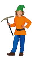 COSTUME BIMBO E. NANETTO DEL BOSCO BAMBINI TAGLIA 3-4 ANNI