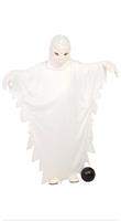 COSTUME FANTASMA BIMBO TAGLIA 10-12 ANNI