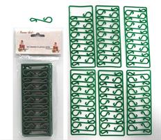 SET 60GANCI PLASTICA VERDI