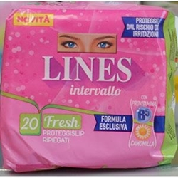 ASSORBENTI INTERVALLO X 20 RIPIEGATO pz20