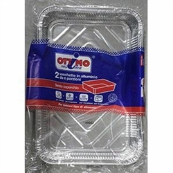 CONT.ALLUMINIO OTTIMO 6 PORZIONI    (bl.da 2pz)