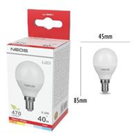 LAMPADINA NEOS LED E14 GOCCIA 5,5W=40 LUCE CALDA-NEW
