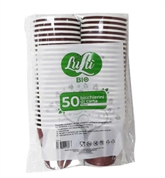 ASPORTO-BICCHIERI CLENDY CAFFE' AVANA ML.75 PZ.50