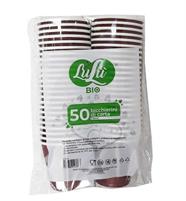 ASPORTO-BICCHIERI CLENDY CAFFE' AVANA ML.75 PZ.50