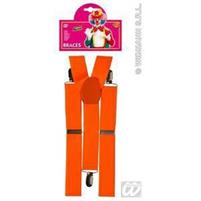 VESTITI ACCESSORI CLOWN BRETELLE FLUORESCENTI