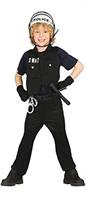 COSTUME BIMBO E. S.W.A.T. BAMBINO, 3-4 ANNI