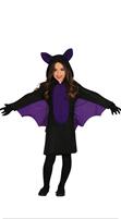 COSTUME BIMBA PIPISTRELLO TAGLIA 3-4 ANNI