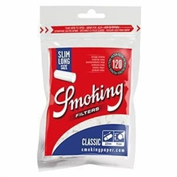 FILTRI SMOKING BUSTA SLIM 6MM LONG 22MM 30PZ(+DA AGG.12,96) IC04