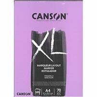BLOCCO CANSON XL MARKER A4 21X29 100 FOGLI 70G.(ID.X MARCATORI)