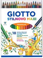 COLORI GIOTTO STILNOVO MAXI X 18