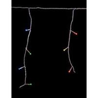 LUCI TENDA LED 180 MULTICOLOR C/VARIAT. MT.8 USO INTERNO/ESTERNO