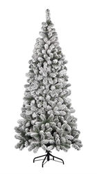 ALBERO DI NATALE KENYA INNEVATO FLOCCATO CM.210