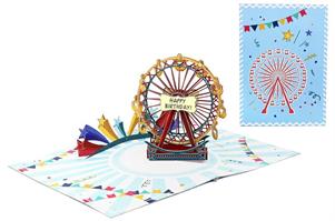 BIGLIETTINI ORIGAMI HB FERRIS WHEEL