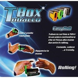 ASTUCCIO PORTATABACCO E CARTINE T-BOX