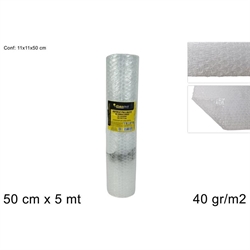 ROTOLO PLASTICA A BOLLE PLURIBALL MT.5 X 0,50 -SCAT