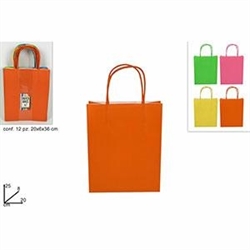 BUSTA REGALO CORDINO PASTELLO 4COL 20X8X25