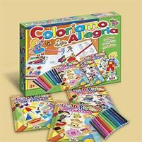 COLORARE COLORIAMO IN ALLEGRIA EDIZIONE MARCA STELLA