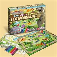 COLORARE CREO GIOCO COLORO ``I DINOSAURI` EDIZIONE MARCA STELLA