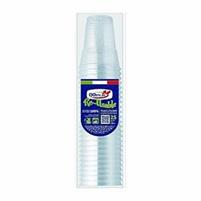 BICCHIERI DOPLA DIAMANT RE-USABLE 250CC (200)25 PEZZI