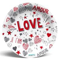 E.LOVE PIATTI X 6 PEZZI