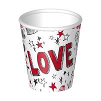 E.LOVE BICCHIERI X 6 PEZZI