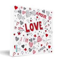 E.LOVE TOVAGLIOLI 33X33 CM. X 20 PEZZI