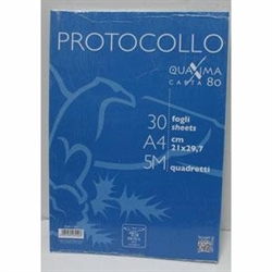 PROTOCOLLO 30FF. gr.80 5M
