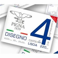 ALBUM PIGNA P.4 20FF 24X33 GR.220 LISCIO