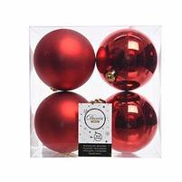 APPEND.ROSSO PALLE BOX 4 PEZZI 100MM