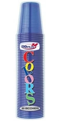FESTAIOLI BLU BICCHIERI PS 200CC X 50 PEZZI DOPLA