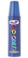 FESTAIOLI BLU BICCHIERI PS 200CC X 50 PEZZI DOPLA