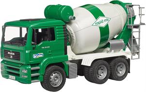 BRUDER  MAN TGA CAMION BETONIERA