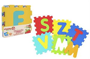 GIOCO PRIMA INFANZIA VITAMINA G MATTONELLE PUZZLE 5 PEZZI