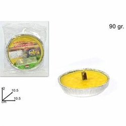 CITRONELLA IN VASO ALLUMINIO D.10,5