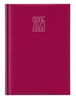 AGENDA GIORNALIERA S/D 14,5X20,5 QUADRETTI GOMMATO- ROSSO