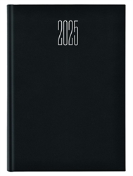 AGENDA GIORNALIERA S/D 21X29,7 IN GOMMATO NERA NOTABENE