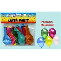 PALLONCINI MEDI METALLIZZATI X 15 PEZZI