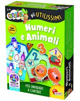 LISCIANI CAROTINA GLI UTILISSIMI NUMERI E ANIMALI